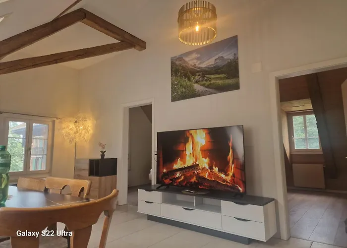 Loft Winterzeit - Near Interlaken Spiez Thun - Wandern Und Skifahren *